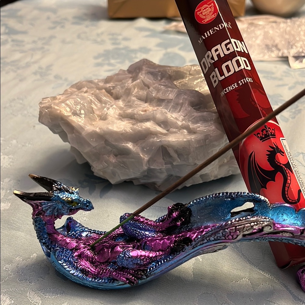 Dragon Incense Holder resin